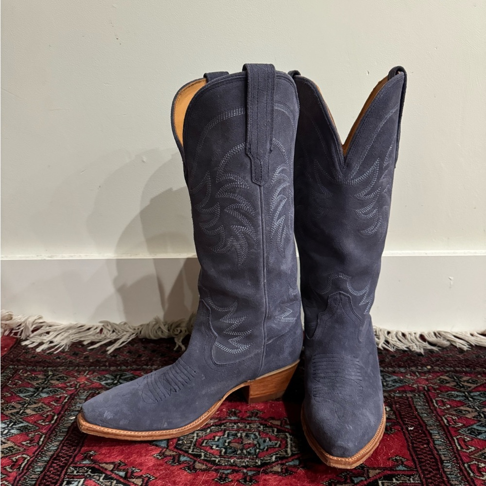 Tecovas the Annie suede cowboy boot